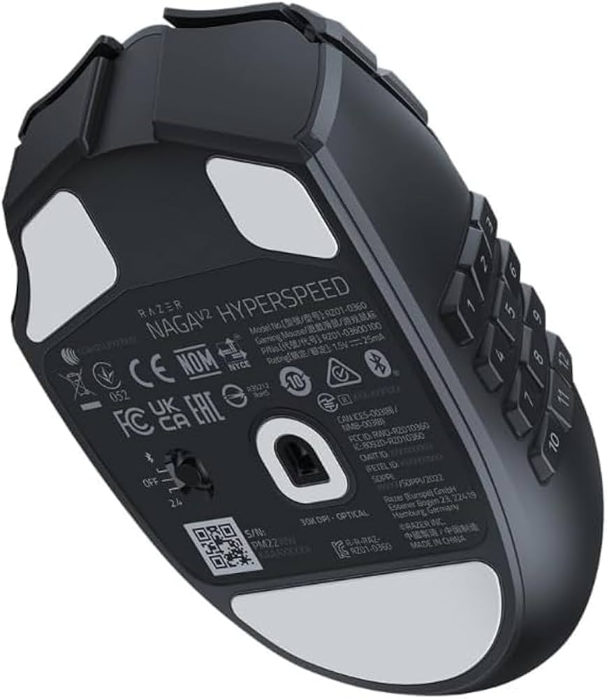 Razer(レイザー) Naga V2 HyperSpeed Razer (Razor) NAGA V2 HYPERSPEED Wireless Gaming Mouse